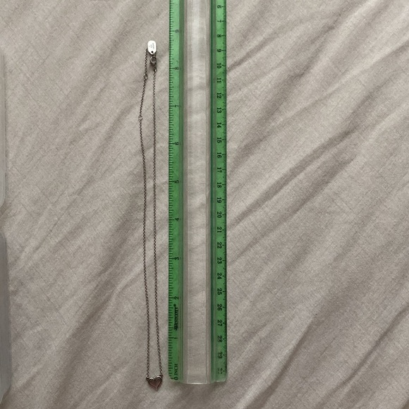 James Avery Delicate Heart Necklace (Engraved) - Picture 7 of 7